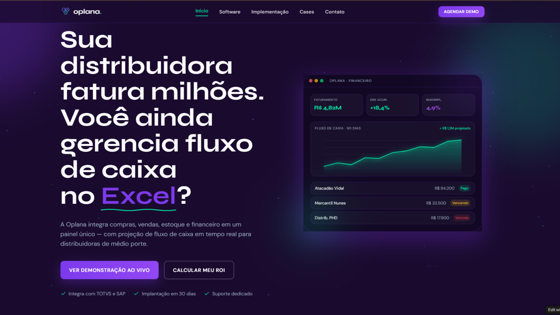 Site institucional — Consultoria SaaS