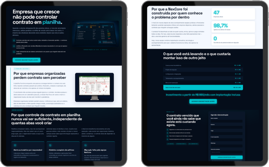 Landing Page
